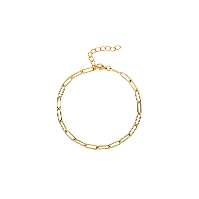 Carla Paperclip Chain Bracelet