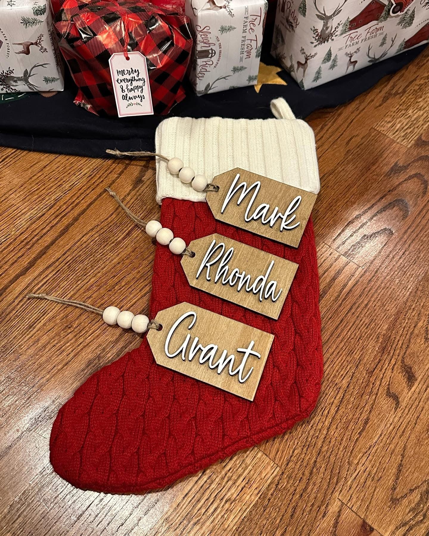 Stocking Tags