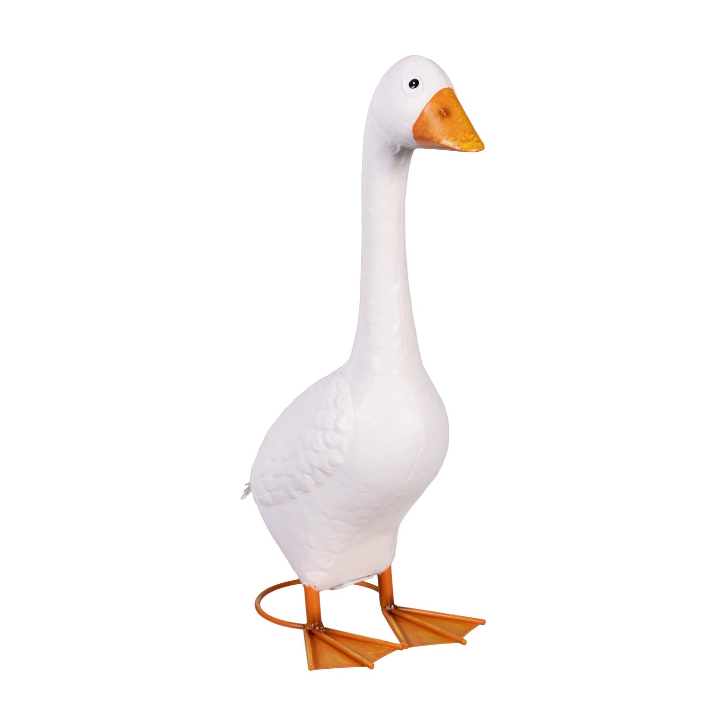 Giddy the Porch Goose Statue, Metal, 21"H