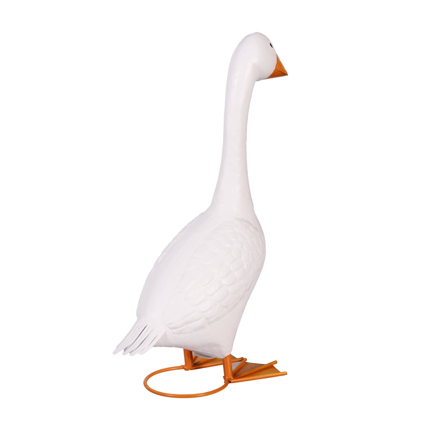 Giddy the Porch Goose Statue, Metal, 21"H