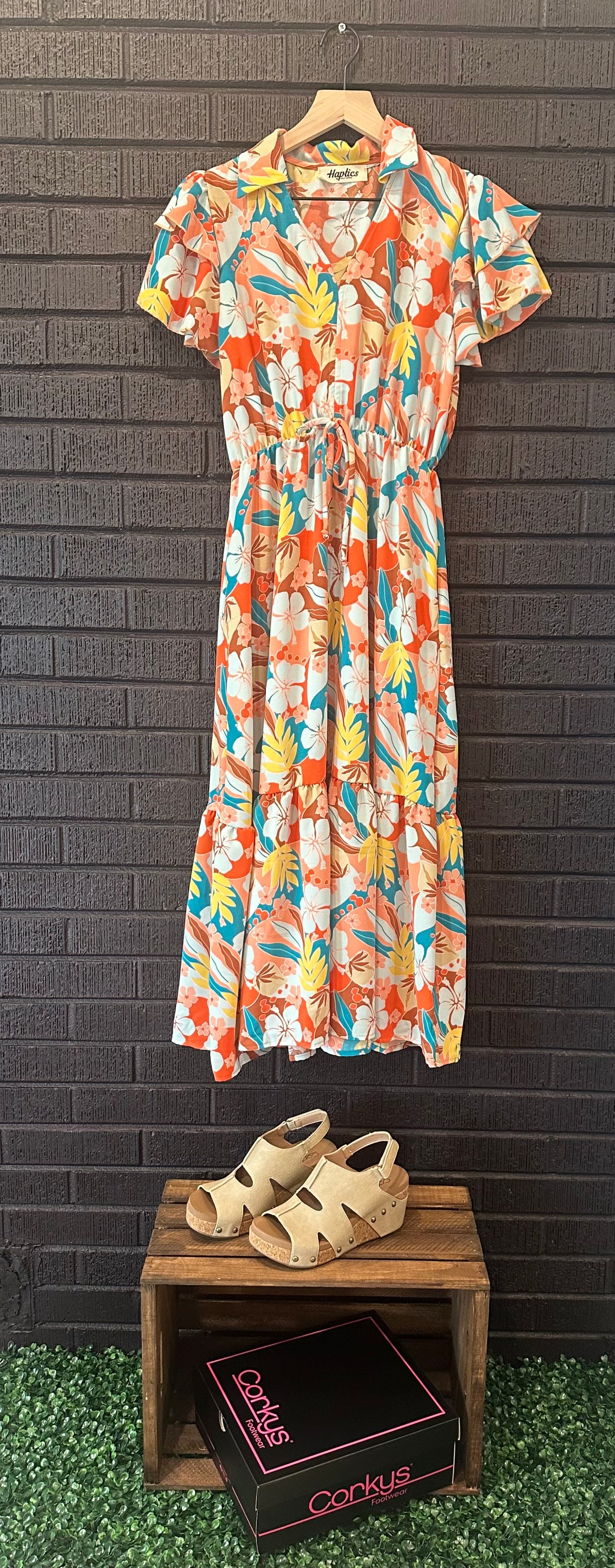 Haptics Summer Floral Maxi