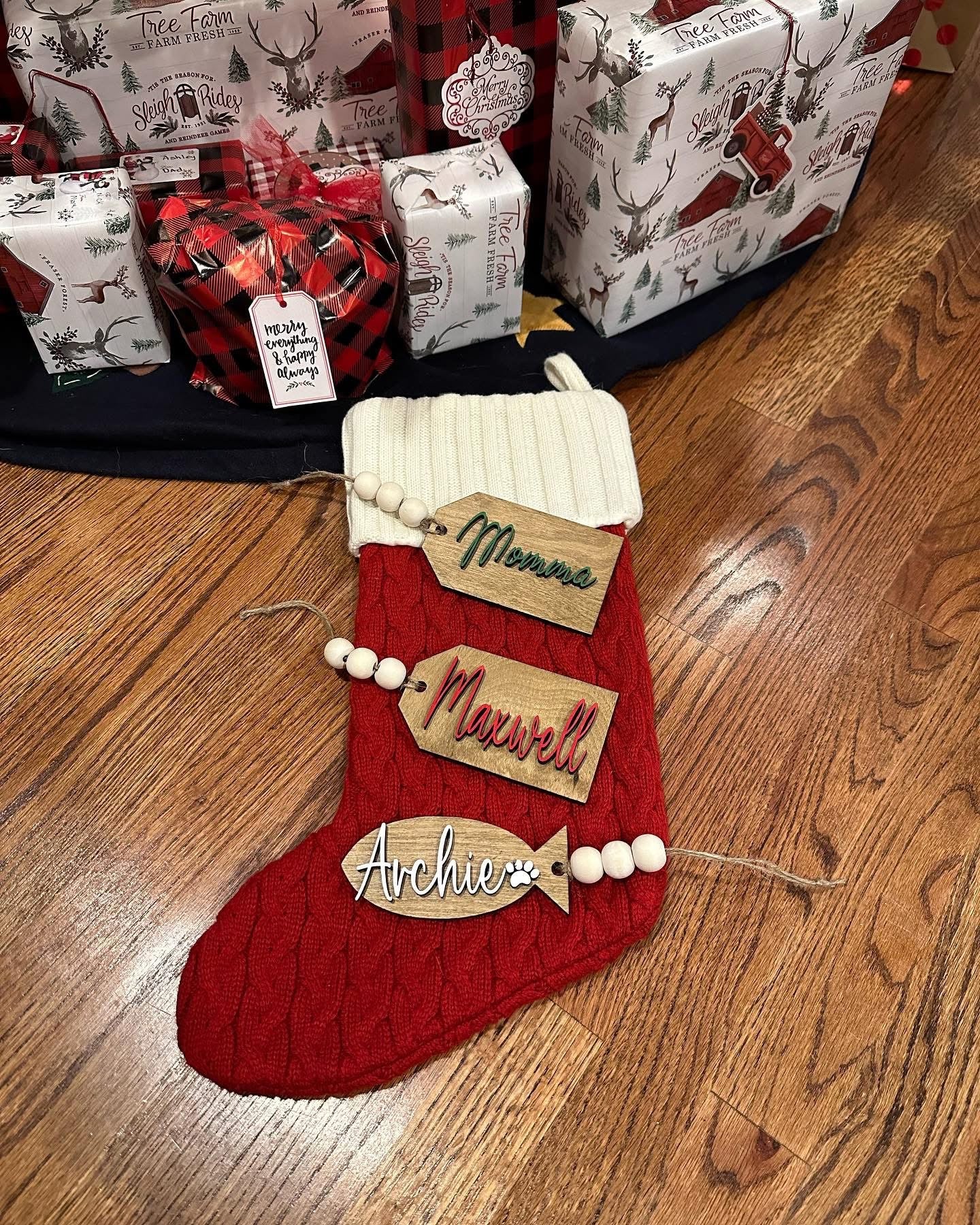 Stocking Tags