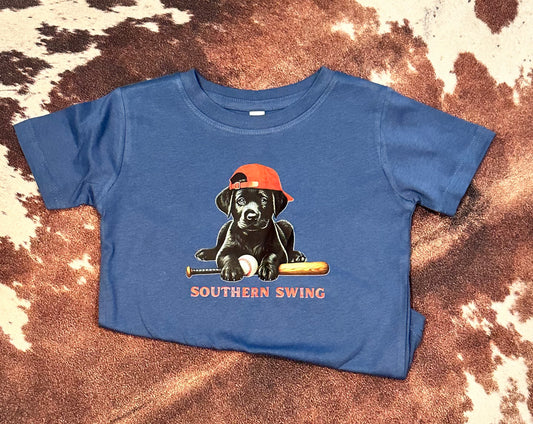 SS Lab Baseball Kids Tee