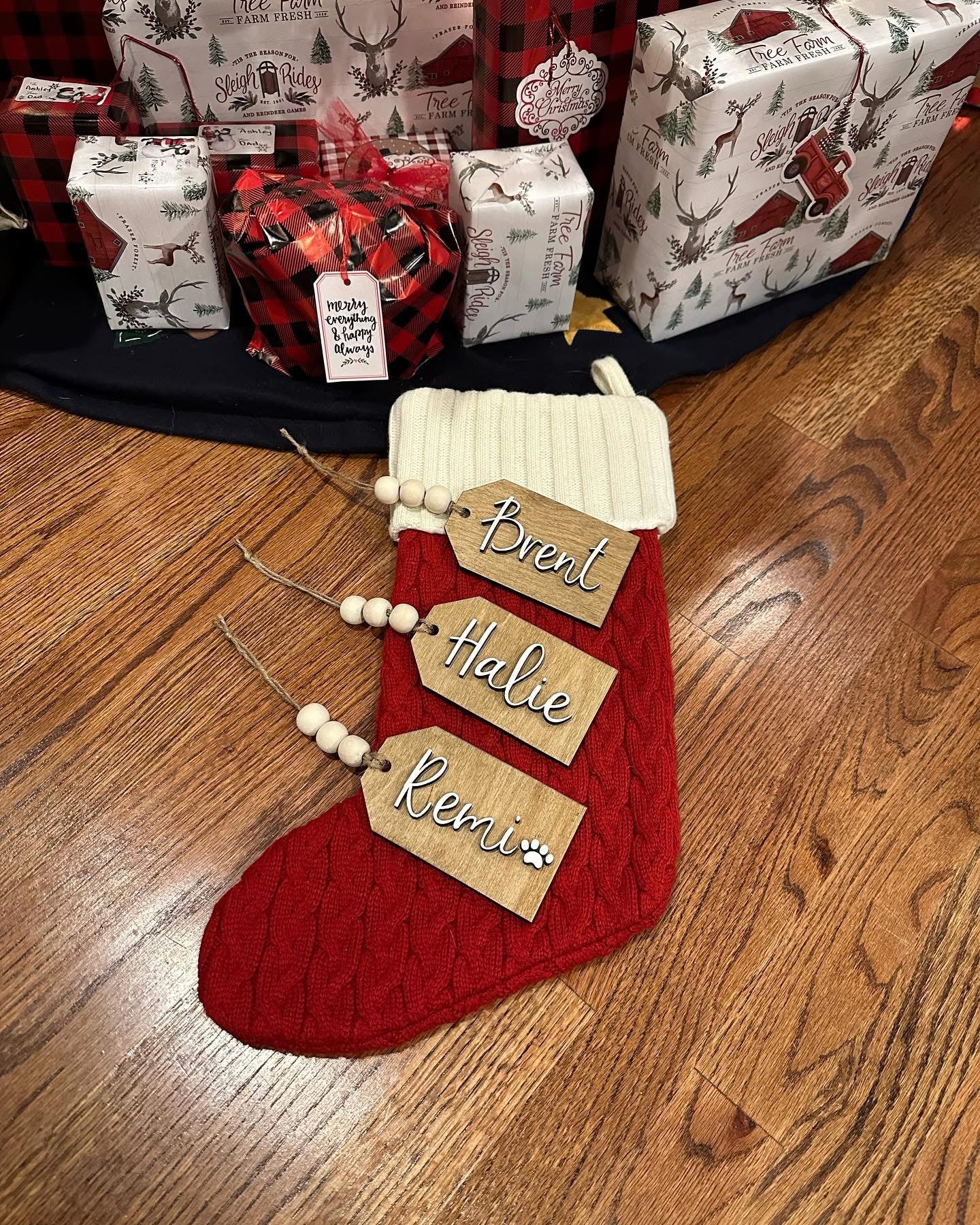 Stocking Tags