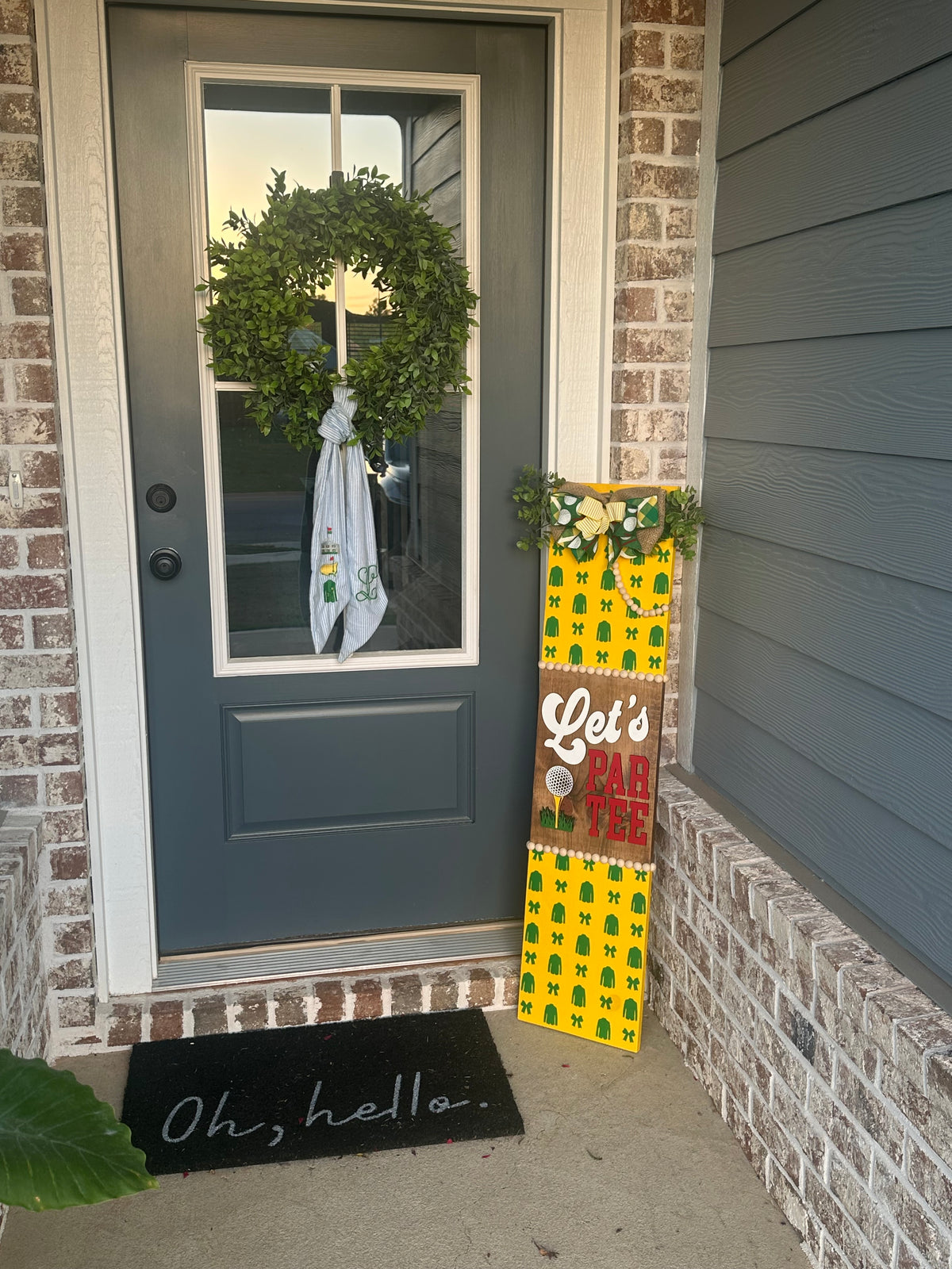 Custom Wreath Sash