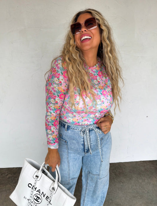 Dress It Up Mesh Top