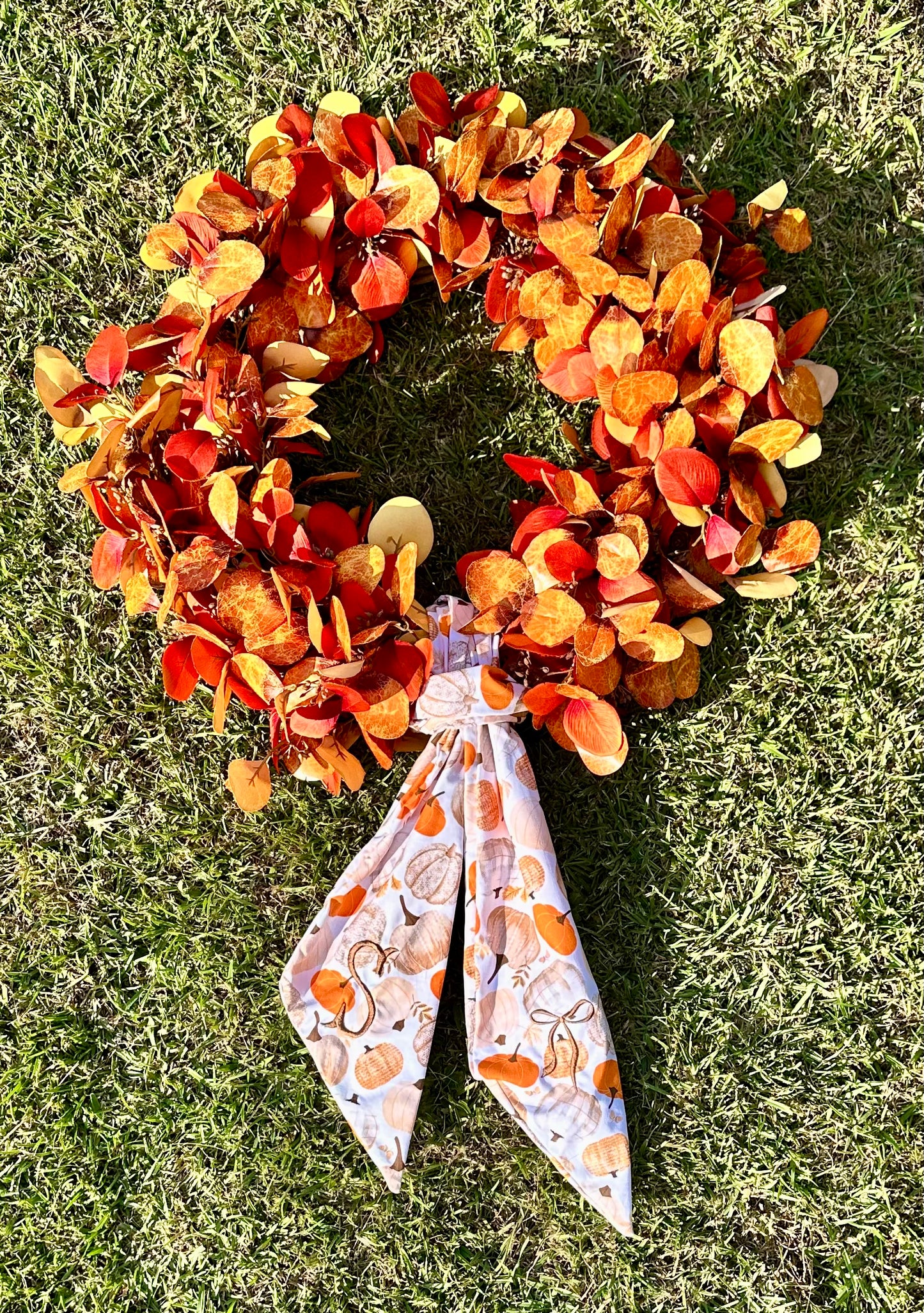 Custom Wreath Sash