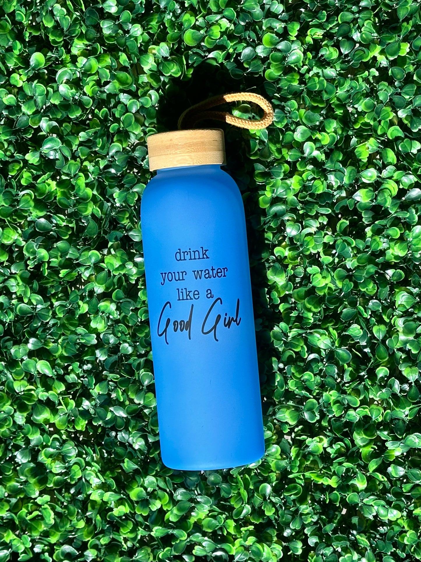 GG Glass Water Bottle