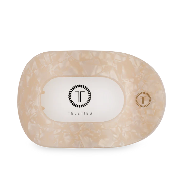 Flat Round Hair Clip- Large