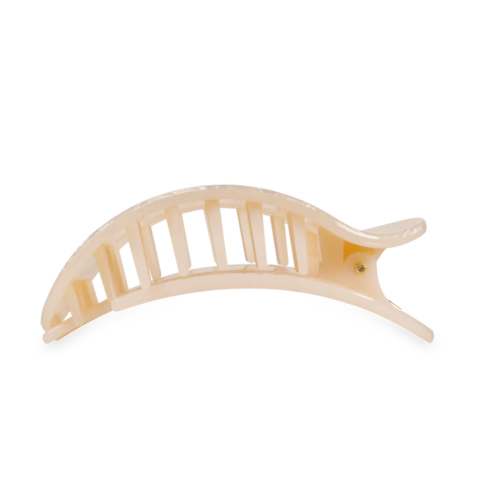 Flat Round Hair Clip- Large