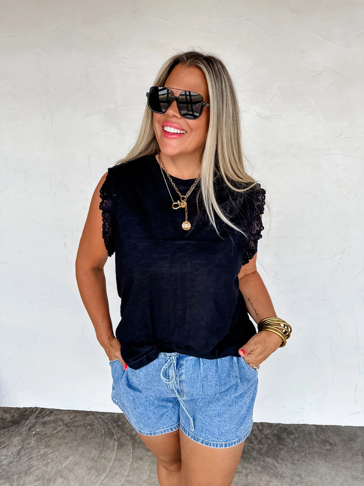 Sweet Lace Days Tee
