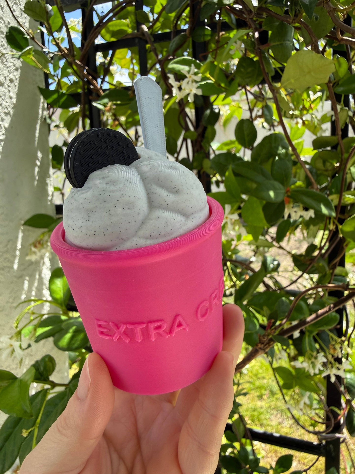 Cookies and Cream Ice Cream | Bookshelf Decor Bookish Merch